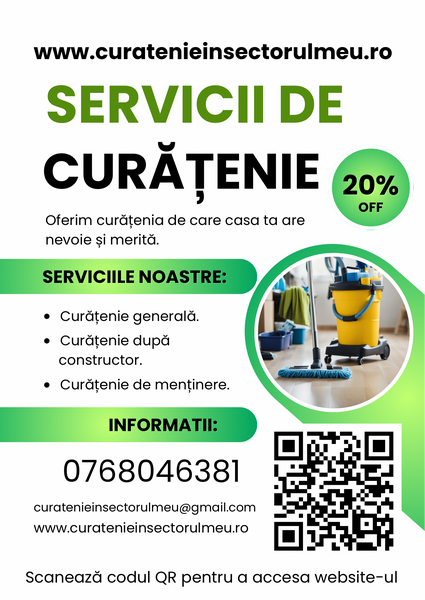 Servicii de curatenie in Bucuresti